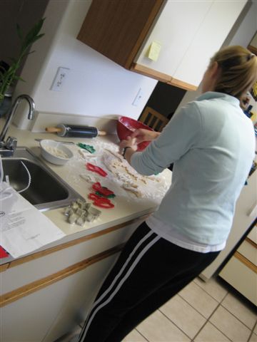 decorating cookies